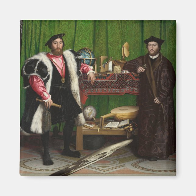 Íman Os embaixadores, Holbein, o jovem (Frente)