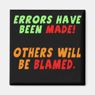 Íman Os erros engraçados fizeram presentes dos t-shirt