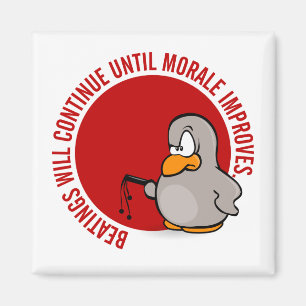 Íman Os espancamentos continuarão até que a moral melho