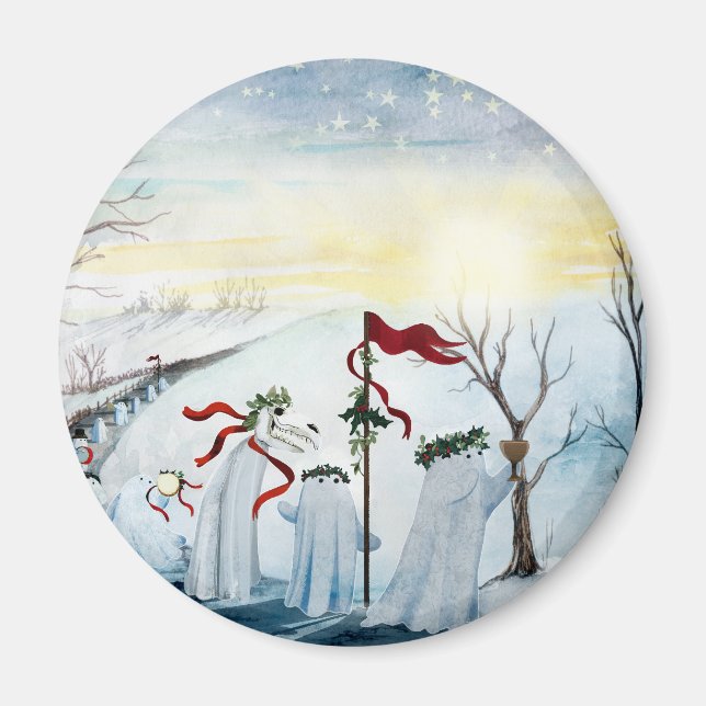 Íman Os Fantasmas Wassailing (Frente)
