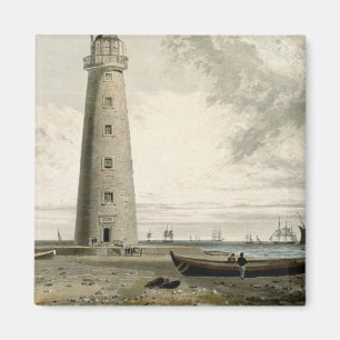 Íman Os faróis de Orford Nefs, Suffolk, do volume