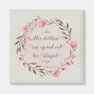 Íman Os Filhos Dela Levantam-Se E Chamam-Lhe Abençoada