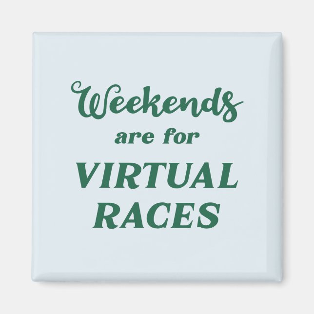 Íman Os Finais De Semana São Para Rases Virtuais (Frente)