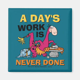 Íman Os Flintstones  Centro De Limpeza Dino