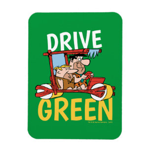 Íman Os Flintstones Fred & Barney - Drive Green