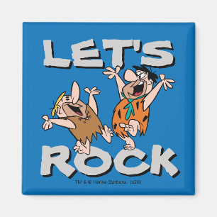 Íman Os Flintstones Fred & Barney - Vamos Rock