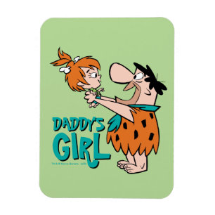 Íman Os Flintstones   Fred & Pebbles - Garota Pai