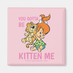 Íman Os Flintstones  Pebolhas e seu Tigre