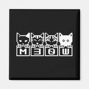 ÍMAN OS GATOS DE 8 BITS M30W