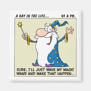 Íman Os gestores de projecto têm poderes mágicos