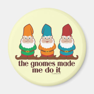 Íman Os gnomos fizeram-me fazê-lo