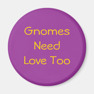 Íman Os gnomos precisam o amor demasiado