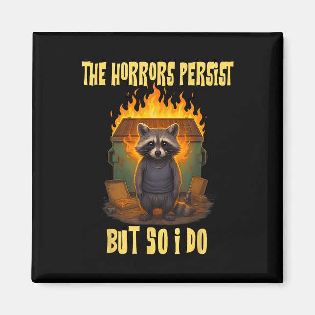 Íman Os Horrores Persistem, Mas Também Eu Engraçado Rac (Frente)