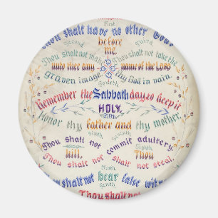 Íman Os ímanes dos Dez Mandamentos