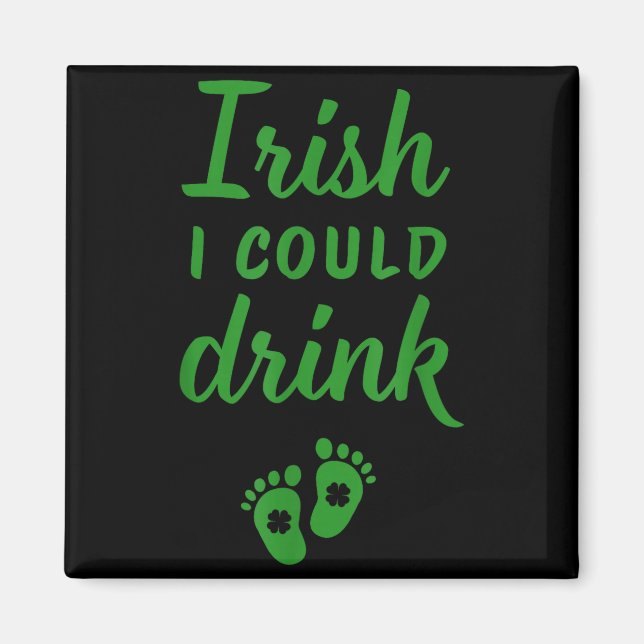 Íman Os irlandeses poderiam beber anúncio de gravidez d (Frente)