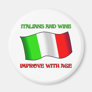Íman Os italianos e o vinho, melhoram com idade