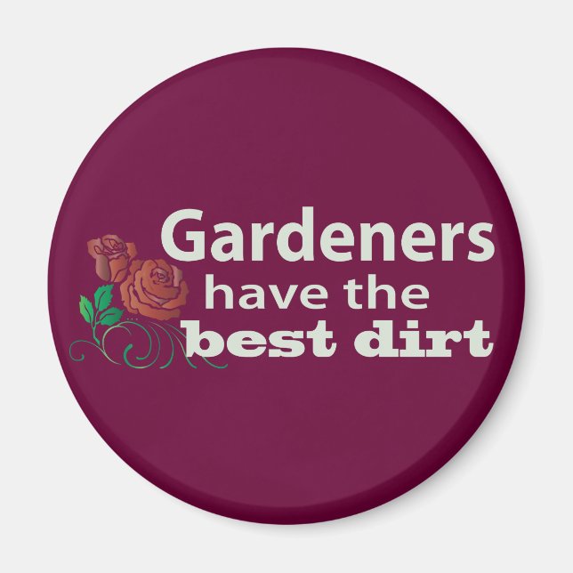 Íman Os jardineiros têm a melhor saia! (Frente)