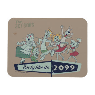Íman Os Jetsons Festa como está em 2099