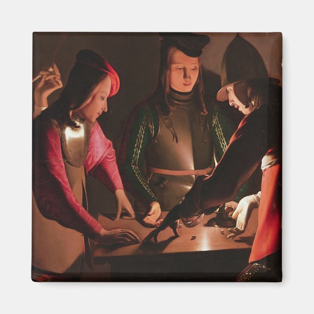 Íman Os Jogadores de Dados (Frente)