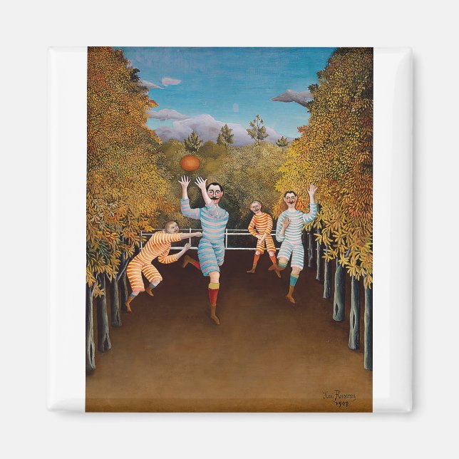 Íman Os Jogadores De Futebol (Frente)