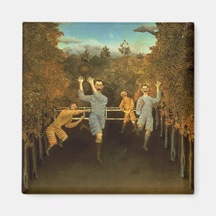 Íman Os jogadores de futebol, 1908 (óleo em canvas)