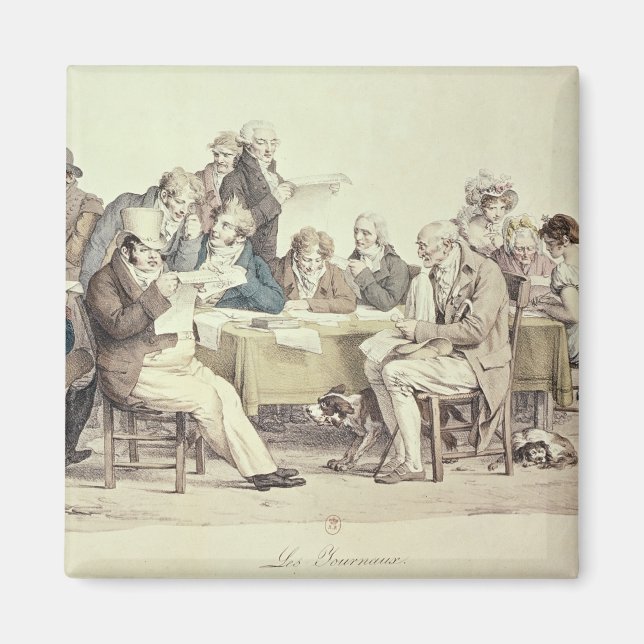 Íman Os jornais (Frente)