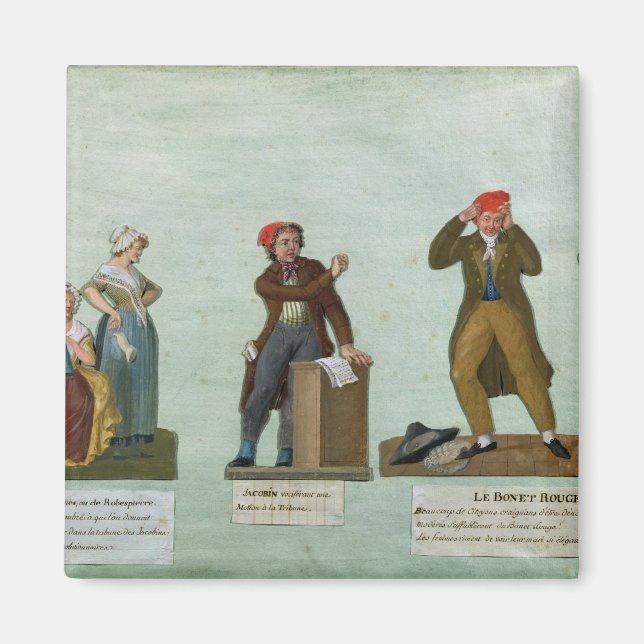 Íman Os Knitters de Jacobin (Frente)