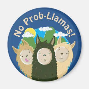 Íman Os lamas não têm nenhum Prob-Lama
