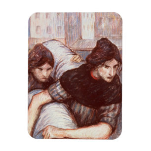 Íman Os Laundresses, 1898 (pastel em canvas)