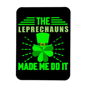 Íman Os Leprechauns me fizeram fazer isso