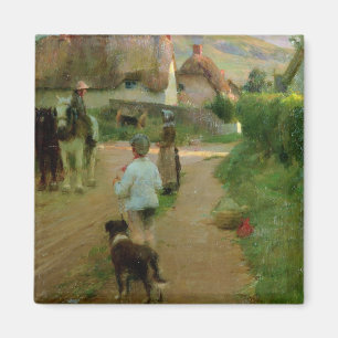 Íman Os Loiterers, 1888 (óleo em canvas)
