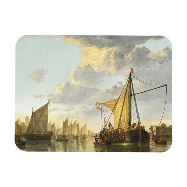 Íman Os Maas em Dordrecht Aelbert Cuyp (Horizontal)