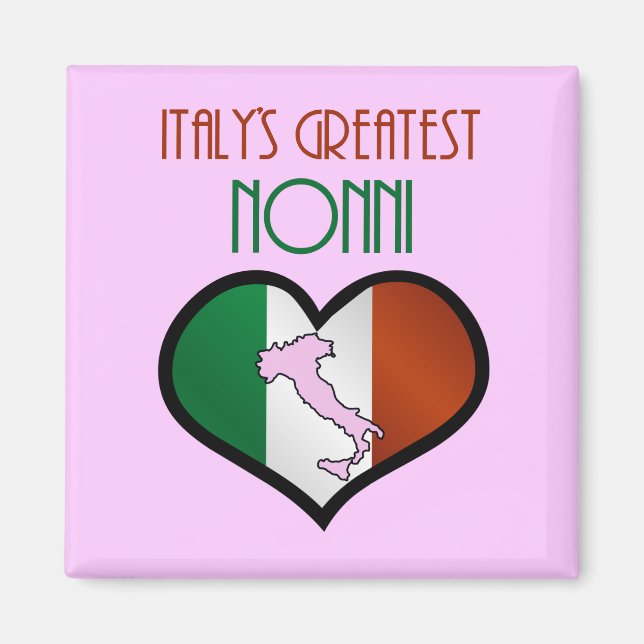 Íman Os Maiores Nonni da Itália (Frente)