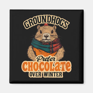 Íman Os marmotas preferem chocolate ao inverno de fever