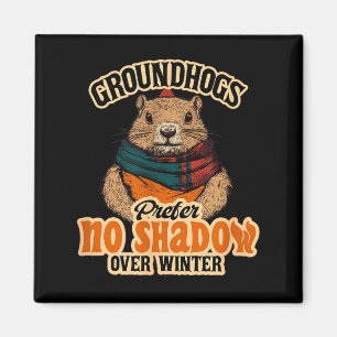 Íman Os marmotas preferem sem sombra no inverno