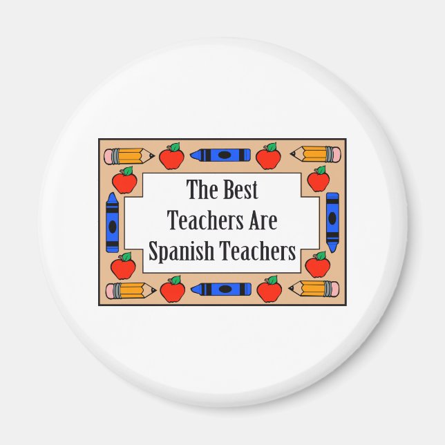 Íman Os melhores professores são professores espanhóis (Frente)