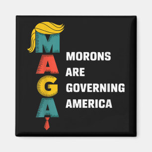Íman Os Morons Estão Governando A América Trump Funny_1