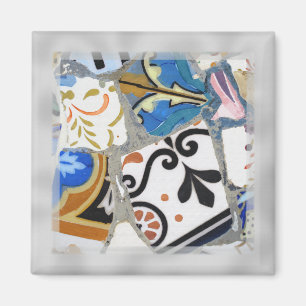 Íman Os mosaicos de Barcelona Gaudi fecham-se acima