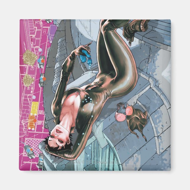 Íman Os Novos 52 - Mulher-Gato #1 (Frente)