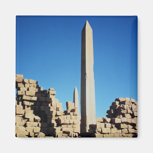 Íman Os Obeliscos da Tutmose I e Hatshepsut (Frente)