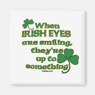 Íman Os olhos irlandeses gracejam nos ímãs irlandeses