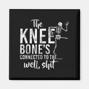 Íman Os Ossos Do Joelho Ligados Ao Meme Do Esqueleto
