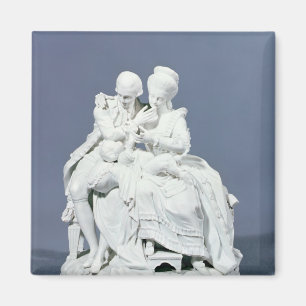 Íman Os pais felizes, Meissen, c.1770