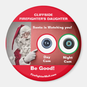 Íman Os Papais noeis FILHAS DO CLIFFSIDE FIREFIGHTER es