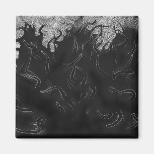 Íman Os parafusos os mais escuros