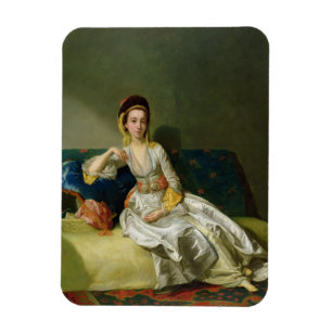 Íman Os Parsons de Nancy no turco vestem-se, c.1771