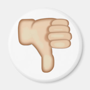Íman Os polegares assinam para baixo Emoji