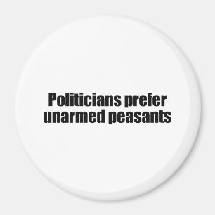 Íman Os políticos preferem os presidentes desarmado 2