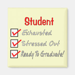 Íman Os presentes engraçados do estudante "aprontam-se