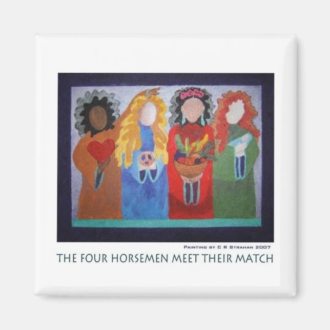 Íman Os Quatro Cavaleiros Encontram A Sua Matança (Frente)